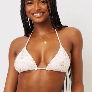 Frankie’s Bikinis Tia Top Sweet Rose Print